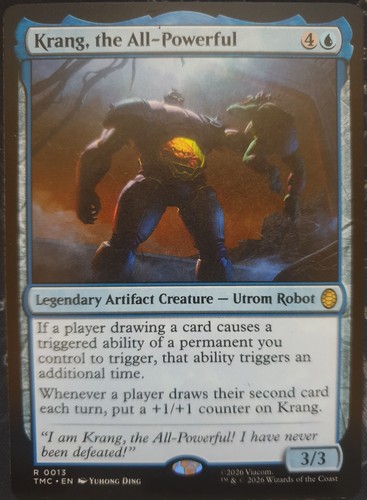 Mtg krang the all powerful - mtg, krang,