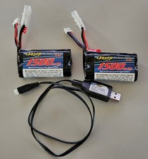 2x CARSON 7,4V/1500mAh LiION