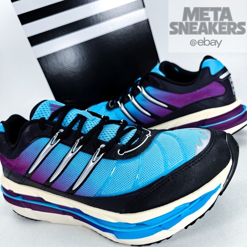 Adidas men black blue - 11, men's