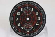 Hanhart Chronograph Taschenuhr Dial Ziffernblatt Tachymeter Cal. 42 AVS15780 AE4