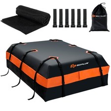 600 L Auto Dachbox Dachkoffer Faltbare Aufbewahrungsbox Dachtasche 132x100x43 cm