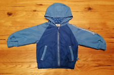 Leichte Windjacke, Übergangsjacke mit Fleece gefüttert, blau, Gr. 86, Jungs