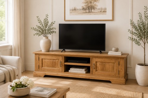 Teak kommode schrank - teak, tv