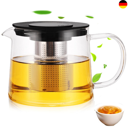 Teekanne glas mit - 1,5l,