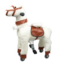 Reitpferd auf rollen - auf, |
