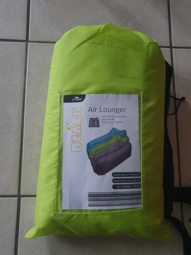 Air lounger luftbett grün - lounger, ★