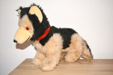 Altes Stofftier Sammler Hund