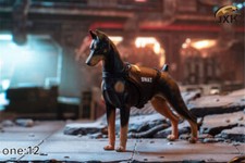 Jxk dobermann figure dog - 1/12,