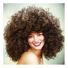 LOCKEN PERÜCKE BRAUN DAMEN