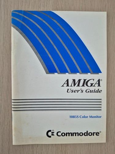 Amiga user guide 1085s - amiga, user´s