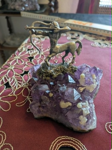 Amethyst kristall schütze - amethyst,
