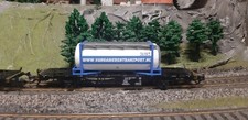 Märklin H0 Containertragwagen Swap Chemie Container Van Gameren Transport 