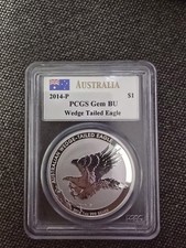 1 oz Silber Australia PCGS BU