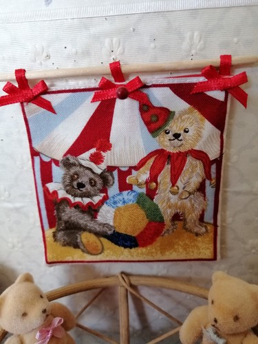 Niedlicher bären wandbehang - niedlicher, bären-wandbehang