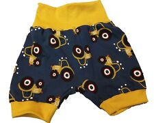 Pumphose kurz Hose Shorts Traktor Kinder  BW-Jersey  Handarbeit, personalisiert
