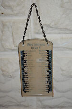 Original Altes Blechschild,Retro,Landhausküche,Deko,Haushalt,Lebensmittel,Antik