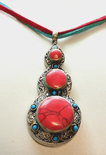 Tribal halskette vintage - tribal,