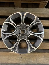 ✅1x Alufelge 16 Zoll 6.0" 4x100 45ET Matt Schwarz 51842693 Fiat Punto Evo Grande