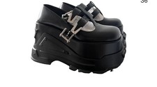 Versace leder stiefel - versace,