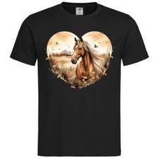 T-Shirt Pferde Reiten Pferd