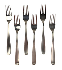 6x Speise Gabel WMF Berlin 18,6 cm Cromargan Kurt Mayer 50er Jahre Essgabeln