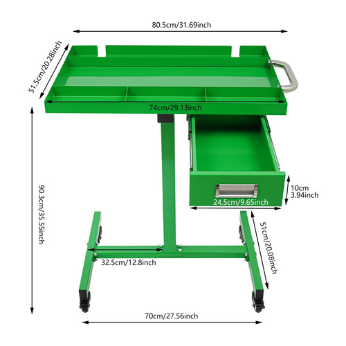 Vielseitiger rollbarer - vielseitiger,