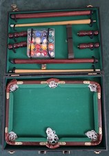 Mini Billard Tisch im Koffer