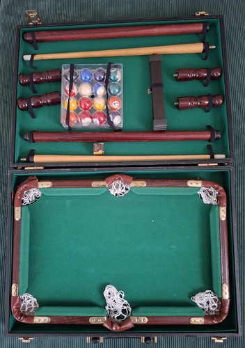 Mini billard tisch koffer - billard, im