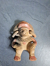 Mexikanische Tonfigur Im Stil