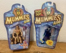 Mummies Alive! Phantom Shabti  + Fright Sight Rath Actionfigur - Kenner 1998 OVP