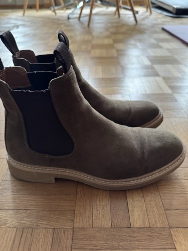 Velours stiefel braun - h&m,