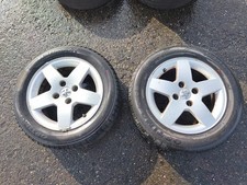 2x original Peugeot 207 15 Zoll Alufelge 6x15 ET23 Monaco