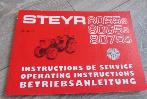 Steyr schlepper 8055s 8065s - schlepper,