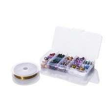 Bastelset Holzperlen Stern Tanne & Hänger 366-teilig Künstlerbedarf Hobby B-WARE