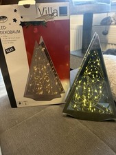 LED Dekobaum aus Glas Neu