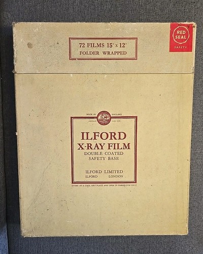 Vintage ilford röntgenfilm - ilford,