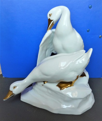 Porzellan figur enten von - porzellan,