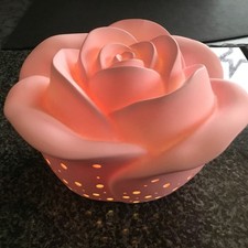Elambia LED Keramikrose Rosa