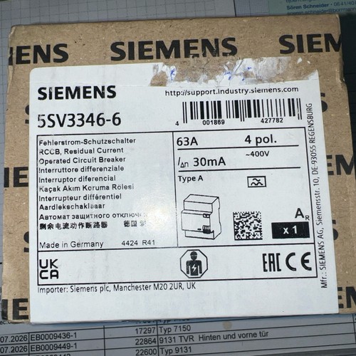 Siemens 5sv3346 - siemens, 5sv3346-6
