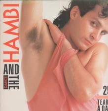 Hambi and the Dance 25 Tears A Day 12" vinyl UK MCA 1984 b/w pink version and