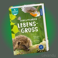 Tiere und Pflanzen lebensgroß