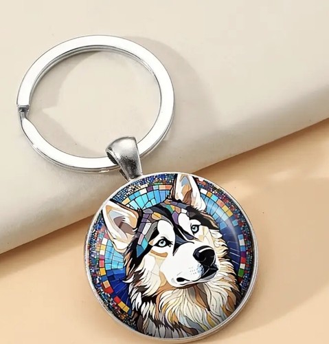 Schlüsselanhänger wolf - schlüsselanhänger,