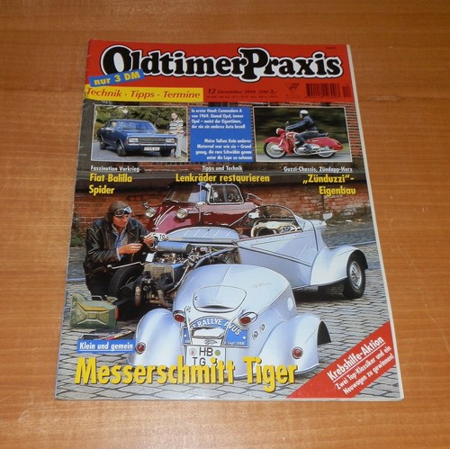 Oldtimer praxis 1999 opel - oldtimer, 12/1999,