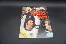 Buch Fußball WM ´74 „Der große Sieg“