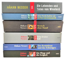 🕵️  6x Hakan Nesser - Bücherpaket -  Schwedenkrimi - van Veteren Sammlung