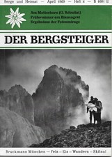 ZEITSCHRIFT  " DER BERGSTEIGER