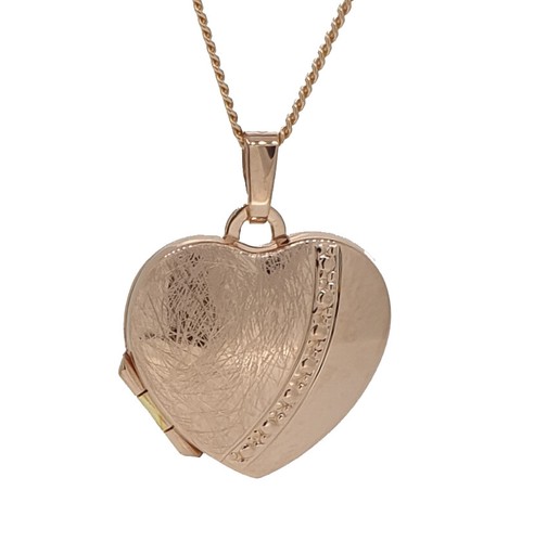 Foto medaillon damen herz - medaillon,