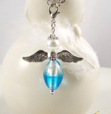 Niedlicher Schutzengel für's Auto, Anhänger Talisman Glücksbringer Geschenk