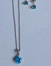 Damen Halskette und Ohrringe Set von Amor  aus 925 Sterling Silber