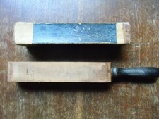 Biber Streichriemen mit Schuber - Juchtenleder alt